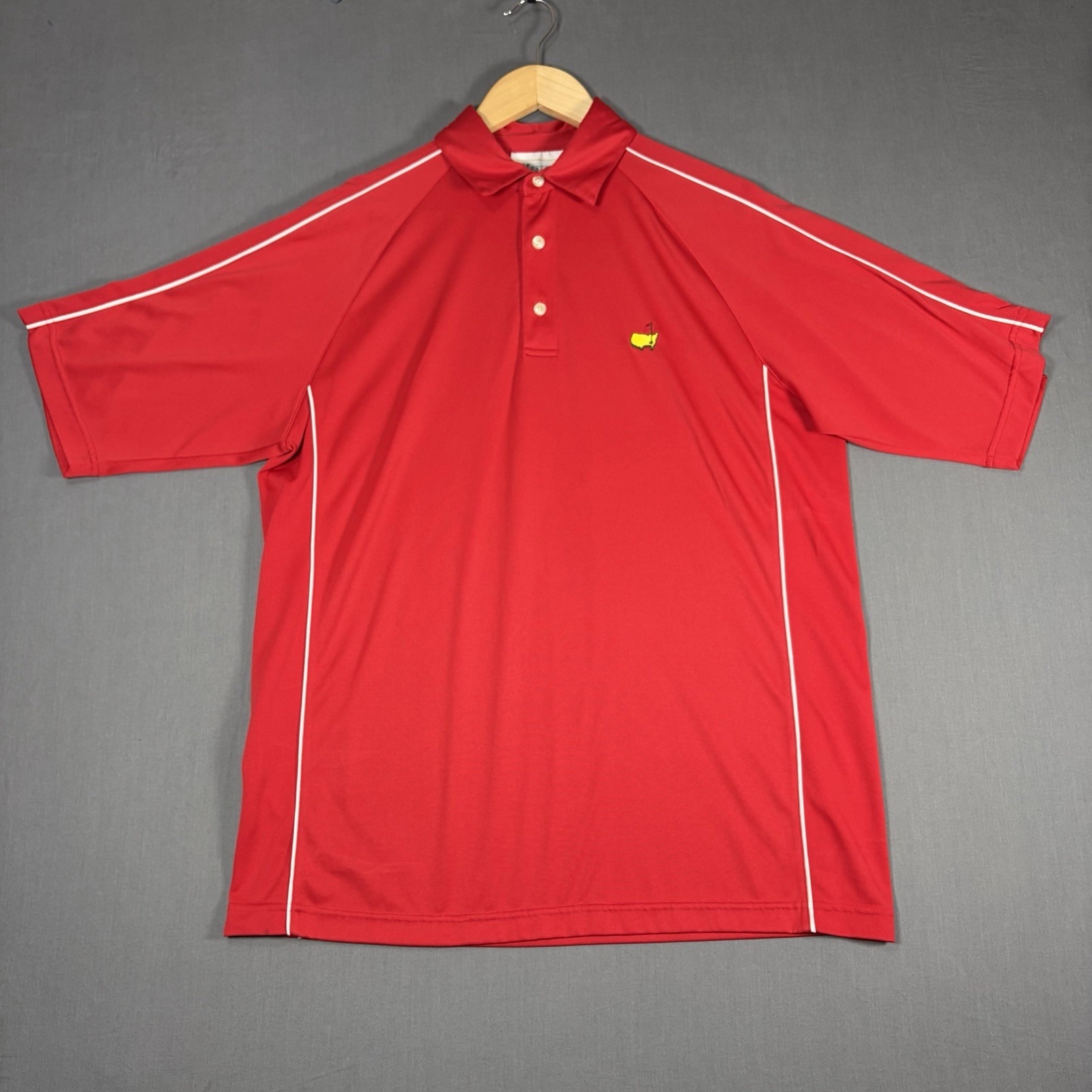 Masters Performance Polo Shirt Mens Medium Polyester